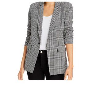 AQUA Houndstooth Blazer - Size Small